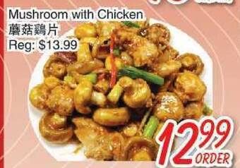 Foody Mart Mushroom with chicken offer