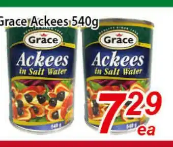 Seasons Foodmart Grace ackees offer