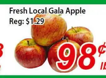 Seasons Foodmart Fresh local gala apple offer