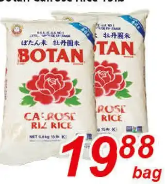 Seasons Foodmart Botan calrose rice offer