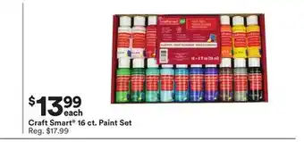 Michaels Craft smart 16 ct. paint set offer