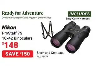 Visions Electronics Nikon prostaff 7s 10x42 binoculars offer