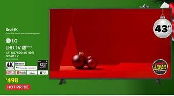 Visions Electronics Lg 43 uq7590 4k hdr smart tv offer