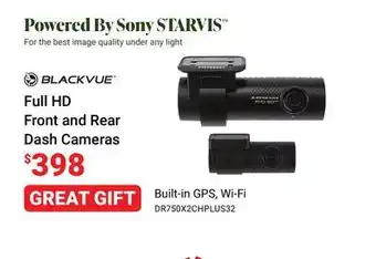 Visions Electronics Blackvue full hd front and rear dash cameras offer