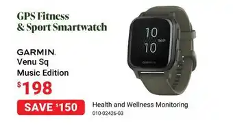 Visions Electronics Garmin venu sq music edition offer