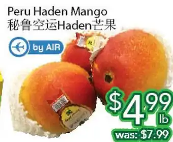 Ample Food Market Peru haden mango offer