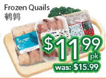 Ample Food Market Frozen quails offer