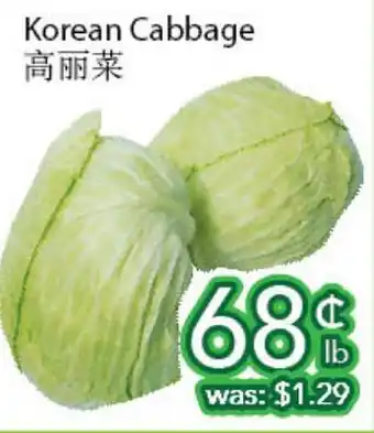 Ample Food Market Korean cabbage offer