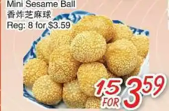 Foody Mart Mini sesame ball offer