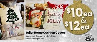 Fabricland Tailor home cushion covers offer
