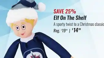Hockey Life Elf on the shelf offer
