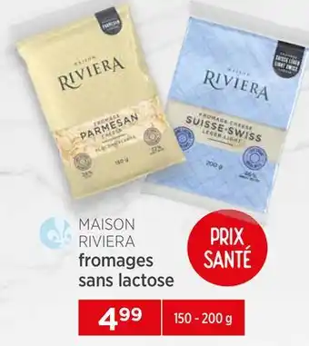 Avril Fromages sans lactose offer