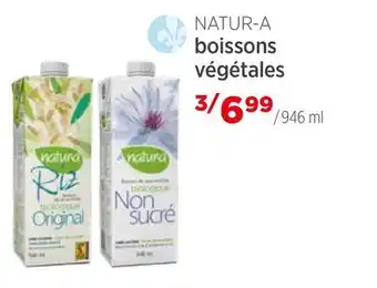 Avril Boissons végétales offer