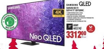 Centre Hi-Fi Samsung neo tv qled 4k 75 | qn75qn90c offer