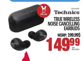 Centre Hi-Fi Technics true wireless noise cancelling earbuds offer