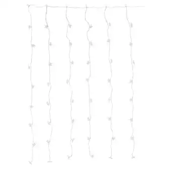 IKEA Stråla led string light curtain/48 lights, outdoor star offer