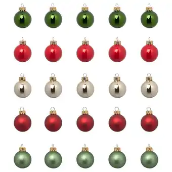 IKEA Vinterfint decoration, bauble, glass mixed colors, 1 ½ offer