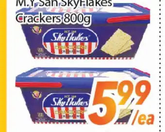 Bestco Food Mart M.y. san skyflakes crackers offer