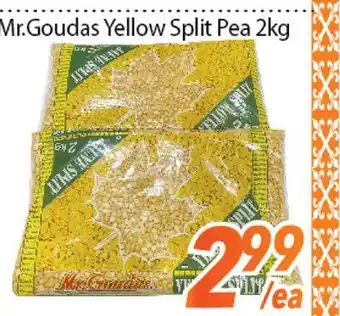 Bestco Food Mart Mr. goudas yellow split pea offer