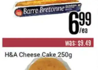 Nations Fresh Foods H&a cheese cake offer
