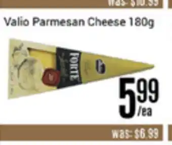 Nations Fresh Foods Valio parmesan cheese offer
