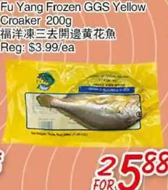 Foody Mart Fu yang frozen ggs yellow croaker offer