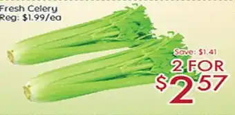 Sunny Food Mart Fresh celery offer