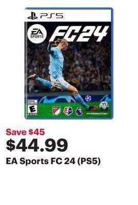 Best Buy Ea sports fc 24 (ps5) offer