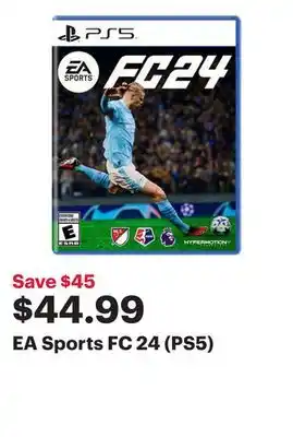 Best Buy Ea sports fc 24 (ps5) offer