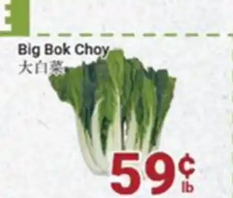 Oceans Fresh Food Market Big bok choy offer