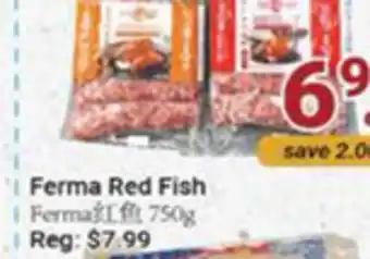 Oceans Fresh Food Market Ferma red fish offer