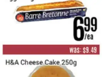 Nations Fresh Foods Ctrotop barre bretonne french cake with fresh egg offer