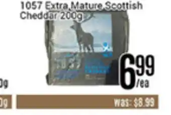 Nations Fresh Foods 1057 extra mature scottish cheddar offer