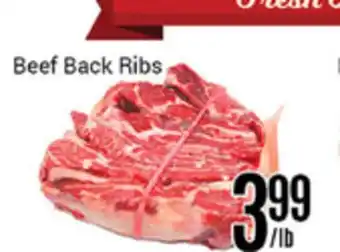 Nations Fresh Foods Beef back rib offer