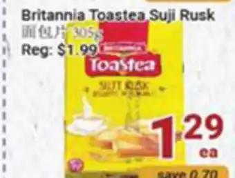 Oceans Fresh Food Market Britannia toastea suji rusk offer