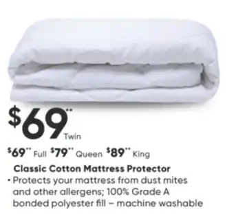 Dormez Vous Classic cotton mattress protector offer
