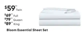 Dormez Vous Bloom essential sheet set offer