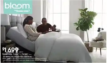 Dormez Vous The bloom lift lifestyle adjustable base offer
