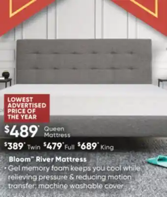 Dormez Vous Bloom river mattress offer