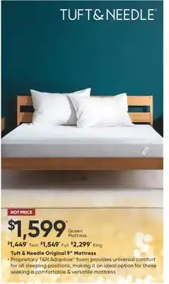 Dormez Vous Tuft & needle original mattress offer