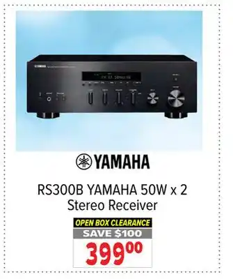 2001 Audio Video Yamaha 50w x 2 stereo receiver offer