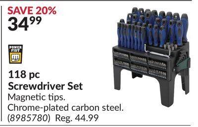 Princess auto screwdriver discount set