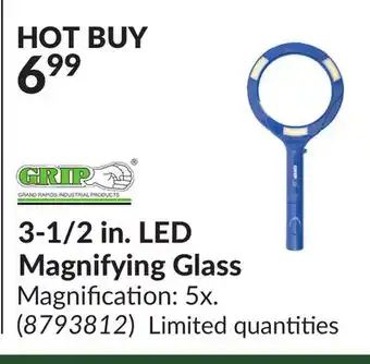 Princess Auto Grand rapids industrial products 3-1/2 in. led magnifying glass offer
