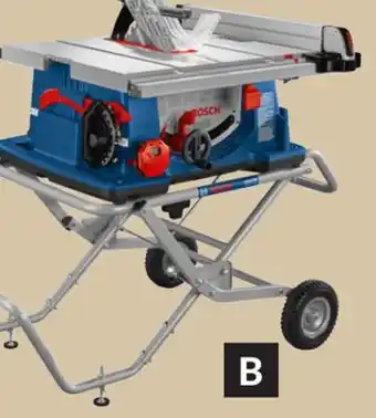 Princess Auto 10 in. worksite table saw with gravity-rise wheel stand offer