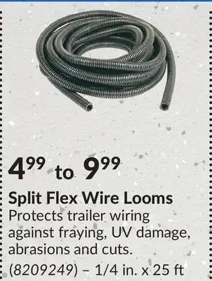 Princess Auto Power fist 1/4 in . x 25 ft split flex wire looms offer