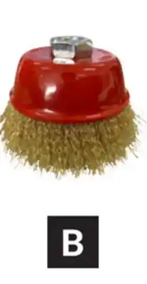 Princess Auto 4 in. crimped wire cup brush offer
