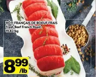 Supermarché PA Fresh beef french roast offer