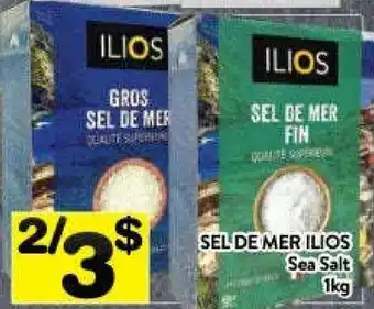 Supermarché PA Sea salt offer