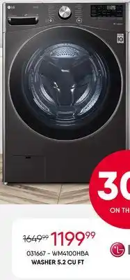 Meubles RD Washer 5.2 cu ft offer