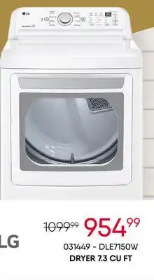 Meubles RD Dryer 7.3 cu ft offer